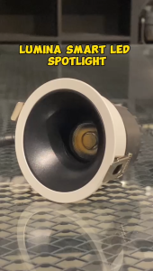 Lumina2 Zigbee Smart LED Spotlight 12W Dimmable Wall Washer Light 3000K/4000K/6000K Anti-Glare