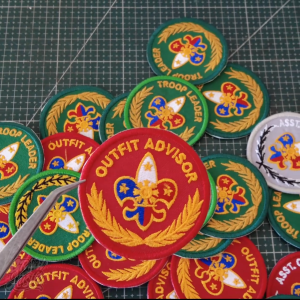 Unit Leaders for Scouts (Outfit Advisor Circle Manager Troop Leader) Embroidered Patch