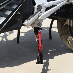 Universal side bracket CNC all-aluminum adjustable foot support universal motorcycle 5 colors