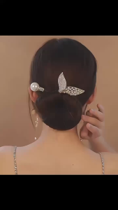 Ikat Rambut Gulung Gaya Korea Jepit Rambut Sanggul Pesta Elegant Lazy Hair Curler Bun Maker HBML