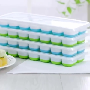 [Loại To] Khay Làm Đá 14 Ô Silicon Làm Đá Viên – Làm Thạch Rau Cau Hoa Quả Có Nắp Đậy Bảo Quản Tốt Dễ Dàng Sử Dụng Siêu Tiện Dụng Thông Minh