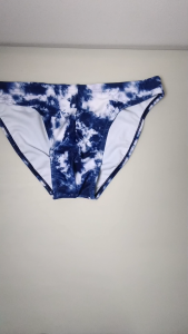 กางเกงว่ายน้ำ แบรนด์ NEAT รุ่นขอบเล็ก ลายมัดย้อม มีเชือก ซับใน