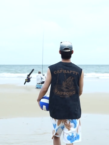 Fashion Summer Mens Loose Versatile Sports Fitness Sleeveless T-shirt Fashion Sport Vest for Men