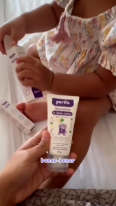Purela Soothing Baby Creme - Membantu Mengatasi Iritasi Biang Keringat Krim Wajah Dan Kulit Bayi