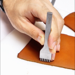 Bộ đục trám bằng thép trắng cao cấp - Dụng cụ làm đồ da chuyên nghiệp