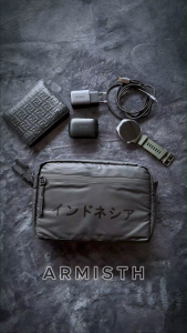 Armisth Hand Bag Waterproof Tas Selempang Pria Pouch Bag Zain Premium