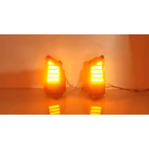 TOYOTA VIOS YARIS 2022-2024 FRONT BUMPER DAYLIGHT DRL RUNNING SIGNAL YELLOW AND WELCOME LIGHT