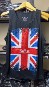 ShopAoi - Singlet The Beatles Lekbong Koas Tanpa Lengan Band