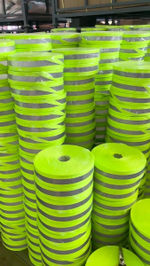 Cuộn Dây vải phản quang 3M bản rộng 2.5cm và bản rộng 5cm 100m/ 1 cuộn Dây cảnh báo phản quang 3m cuộn dây vải