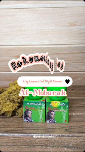 AL Mubarak Cream Siang dan Malam ORIGINAL 15 gr Cream Arab AlMubarak Halal Asli Made Saudi Arabia Bisa Bayar Ditempat COD YESSS