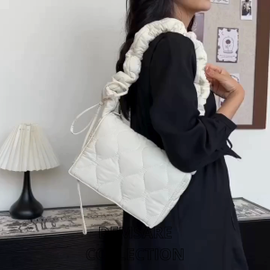 Puffy Bag ISABEL Shoulder Bag Aesthetic Tas Selempang Bahu Wanita Bubble Pillow Slingbag Korean Cute