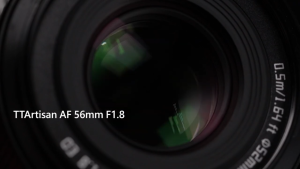 TTArtisan AF 56mm F1.8 APS-C Lens - E / X / Z Mount
