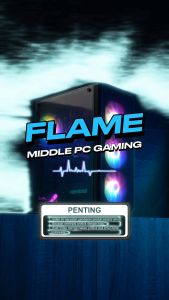 PROMO PAYDAY SALE 🔥 PC Gaming Rakitan Intel Core i7-2600 Full Set RAM 16GB SSD 256GB VGA Card Murah Best Seller | FLAME