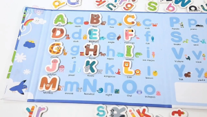 78pcs NEW Montessori Magnetic Letters Book Spell Game Educational Toys For Kids Gift