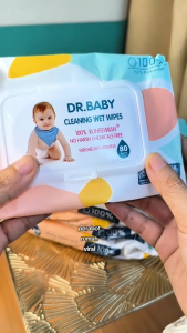 [BUNDLE 5 PACK] Tisu Basah Bayi Isi 80 Lembar Tissue Basah Baby Murah / Baby Wipes Wet Tissue Bayi