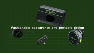 KOORFLY KF-M01 Wireless Lavalier Microphone for Android/Apple Live Streaming Noise reduction Video Expansion Recording