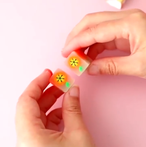 RF NOTES 1pc Cute Fruit Flavor Eraser Cartoon PVC Rubber Student School Office Supplies Correction Stationery