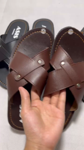 [𝐌.𝐀 𝐅𝐨𝐨𝐭𝐰𝐞𝐚𝐫] Marikina ASIS mens slipper sandal X-strap style 2024