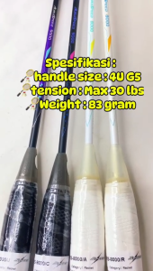RAKET BADMINTON VICTOR AURASPEED 8000 9000 / RAKET BULUTANGKIS ARS 8000 9000 ORI