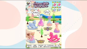 MAINAN ANAK KUDA & PRINCEES FULL BACK / MAINAN KUDA PRENCES BERJALAN AR31 PROMO TERMURAH COD