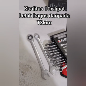 APR RACHET RINGPAS APR JAPAN AP68+ KUNCI SET RING PAS 7PC KOPER 8MM - 19MM LEBIH KUAT DARI TEKIRO