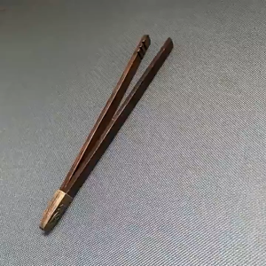 Wooden Backflow Incense Clip Tea Clip Bamboo Tea Utensil Tweezers Kitchen Salad Food Tool Accessories倒流香夹 竹木茶夹 食品夹