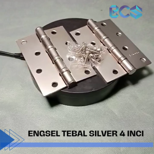IF Engsel Pintu Tebal Silver 4 Inci