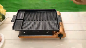 Grill Pan Square Baking Dish Non Stick Skillets Barbecue Grill Plate - Keimav
