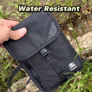 TREVOR Anti-Theft Travel Pouch Lite - Waterproof RFID Travel Phone Passport IC Credit Card Neck Wallet Case Cover Holder Bag