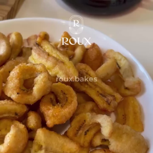 Fruit Crunch Rambak Buah Pisang Premium Toples 1300ml: Snack Sehat Tanpa Gula Tambahan