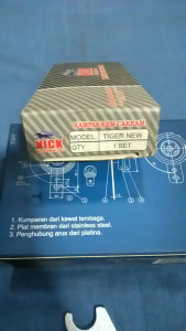 KAMPAS REM DEPAN DISPAD DISPET TIGER NEW MEGAPRO MONOSOK MERK NICK