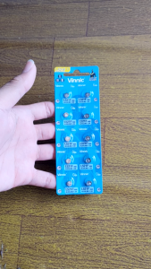 Vinnic AG0 Baterai jam tangan Vinnic L521F Alkaline 1.5V Original (1pcs)