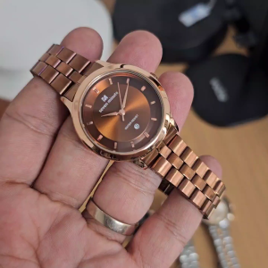 Jam Tangan Wanita SEVEN MINUTE M7058 Tanggal Rantai Tahan Air Kado Cewek Watches