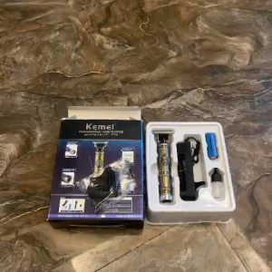 TÔNG ĐƠ CẮT TÓC- TÔNG ĐƠ CHẤN VIỀN KEME1974A có 2 pin rời có thể khắc tatoo cạo trắng