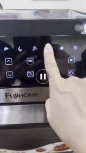 Nồi Chiên Không Dầu Điện Tử Fujihome 12L Cao Cấp 9 Chế Độ Nấu Màn Hình LCD Cảm Ứng