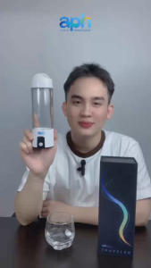 Bình Tạo Nước Ion Kiềm Giàu Hydrogen APH Traveler Trên 1200ppb Dung Tích 220ml Công Nghệ Hàn Quốc
