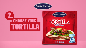Santa Maria Tex Mex Tortilla Wrap Original Small (8-Pack) 200g