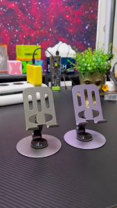 ที่วางโทรศัพท์ เเท่นวางมือถือ ที่วางโทรศัพท์มือถือ แบบพับได้ แท่นวางแท็บเล็ต ที่วางโทรศัพท์ตั้งโต๊ะ Plank Stand