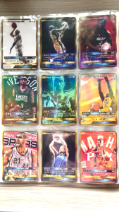 NBA (Legend) x Pokemon GX Cards (Bundle of 9 Cards)