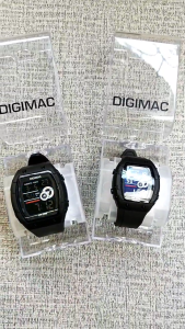 Infinitytime Jam Tangan Digimac Couple 2130 2132 Cowok Cewek Digital Strap Rubber Kualitas Original Water Resistant