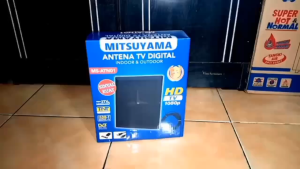 Antena Tv Digital Indoor Outdoor Mitsuyama MS-ATN01 Bisa 2 TV STB Ori