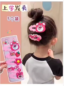 Jepit Rambut 1 Set isi 5 Pcs Jepitan Rambut Anak Lotso Jedai Pin Rambut