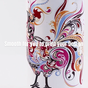 PP Supplies- 22oz White Sublimation Coated Vacuum Flask Water Tumbler 650ml