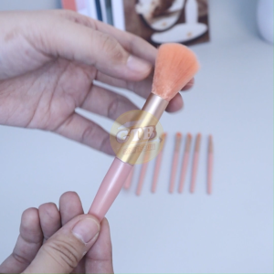 GTB Kuas Make Up Set 8 Pcs/Set Eyeshadow Bibir Alis Sisir Powder Foundation Stabilo Kuas Kosmetik R869