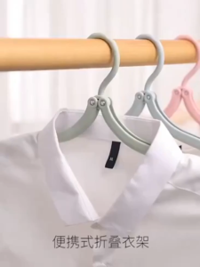KOZI Magic clothes drying rack folding Compact hanger Convenient folding plastic travel