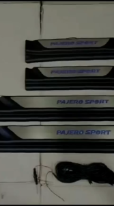SILL PLATE/SILLPLATE SAMPING LAMPU/SIDE SCUFF PLATE LED ALL NEW PAJERO SPORT 2016 2017 2018 2019 2020 2021 2022 2023