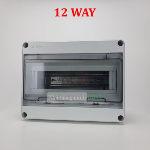 Tủ điện 2 WAY 3 WAY 5 WAY 8 WAY 12 WAY chống nước chống bụi – Tủ điện lắp nổi Tủ điện nhựa Tủ điện ngoài trời (ETEK)
