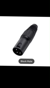 แจ็ค XLR ตัวผู้ 3ขา แจ็คปลั๊กแคนนอนตัวผู้ male