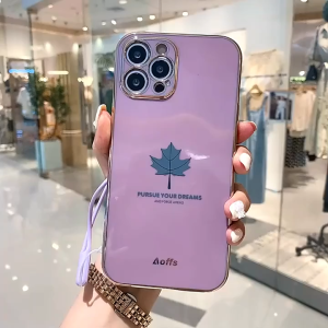 Promo Case Xiaomi Redmi 9 Softcase Maple Plating Pelindung Back Cover