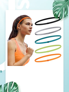 Versatile Sports Headwear: Quick-Drying Running Headbands
